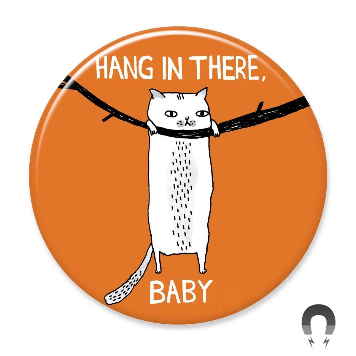 hang in there baby cat poster